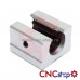 Rulment liniar SBR25UU, deschis, cu carcasa
